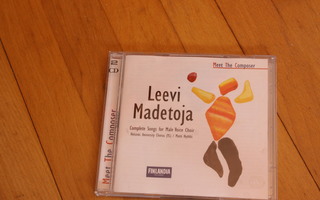 Leevi Madetoja Complete Songs for Male Voice Choir 2 CD