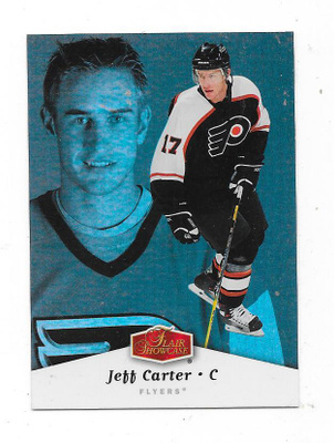 2006-07 Flair Choswcase #75 Jeff Carter , Philadelphia Flyer