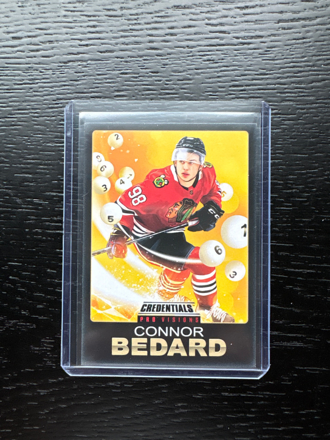 2023-24 Upper Deck Credentials Pro Vision #1 Connor Bedard