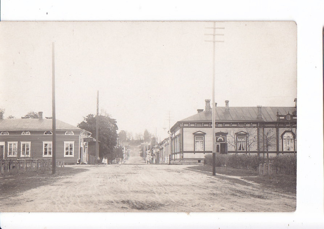 VANHA Postikortti Mikä Paikkakunta? Rauma? 1920-l