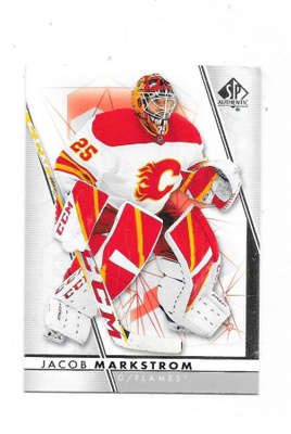 2022-23 SP Authentic #96 Jacob Markström Calgary Flames MV