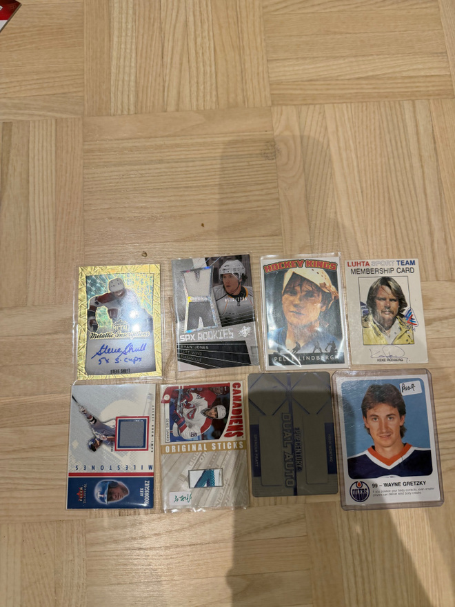 2x 1/1!gretzky!keke!pelle!/50!!ymym!!