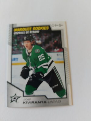 2020-21 O-Pee-Chee #612 Joel Kiviranta RC