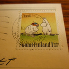 inva postikortti auringonkukka pm muumi 1lk 1994 - pikkukuva 1