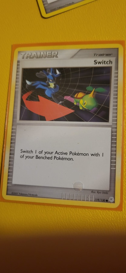Switch - 119/130 - Common Diamond & Pearl (Base Set) Singles