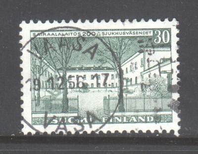 1956 Sairaalalitos LLo leimalla