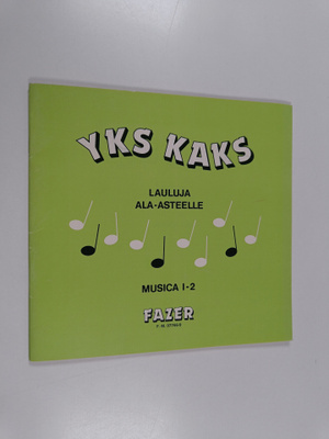 Musica 1-2 : Yks kaks lauluja ala-asteelle