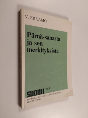 V. Erkamo : Pärnä-sanasta ja sen merkityksistä