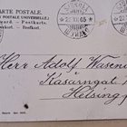 Joulutonttu ja -muori ohittavat vartiosotilaan, p. 1905 - pikkukuva 2
