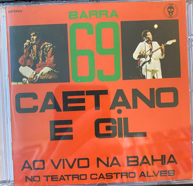 Caetano Veloso e Gil: Barra 69 cd HARVINAINEN