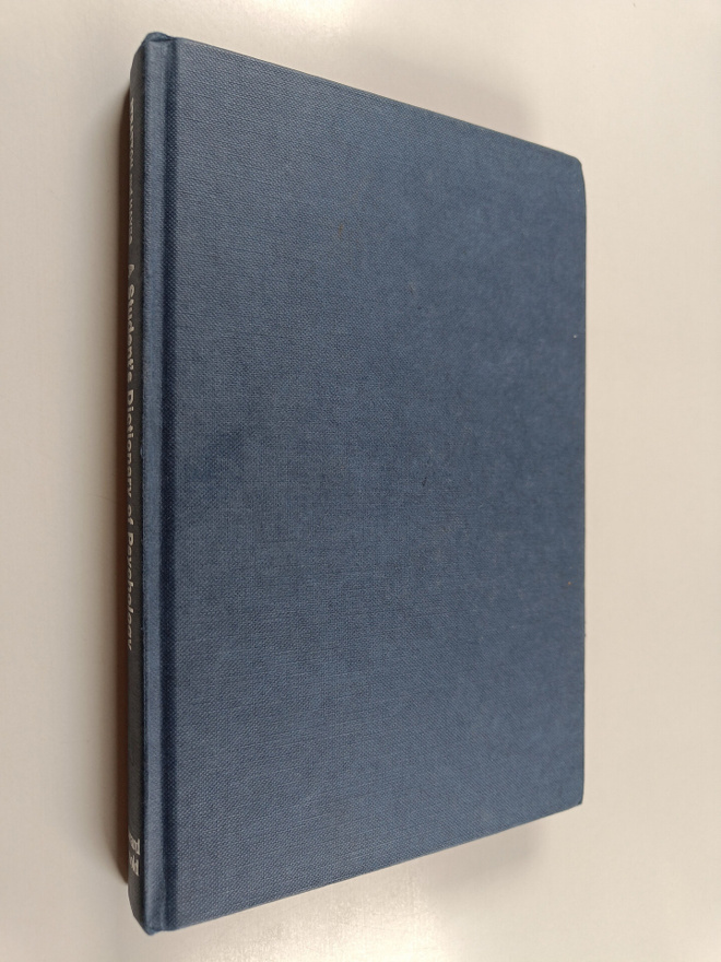 Nicky Hayes ym. : A Student's Dictionary of Psychology