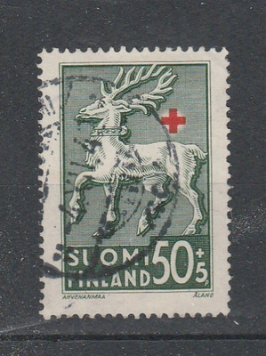 Suomi 1942, PR merkki 50p+5p, , leimattu