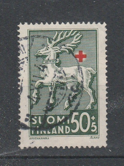 Suomi 1942, PR merkki 50p+5p,  , leimattu
