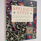 Juliet Bawden : Applique Style : The best of contemporary... - pikkukuva 1