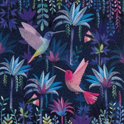 Mila Marquis: Kaksi lintua (neliökortti)