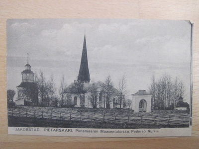 VANHA Postikortti Pietarsaari 1900-luku