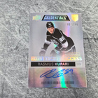Rasmus Kupari 2021-22 Credentials Debut Ticket Access Auto - pikkukuva 1
