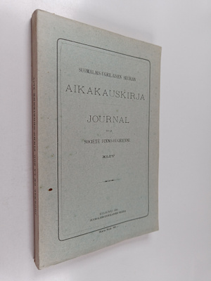 Suomalais-ugrilaisen seuran aikakauskirja 44