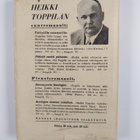 Rafael Koskimies : Heikki Toppila : kertojan kehityshistoria - pikkukuva 2