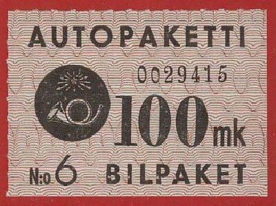 Autopakettimerkki AP5 +