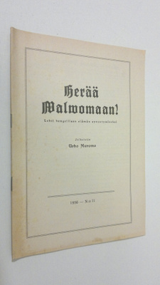 Herää valvomaan! N:o 11 1956