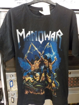 MANOWAR GODS OF WAR ORKKIS VANHA T-PAITA KOKO L