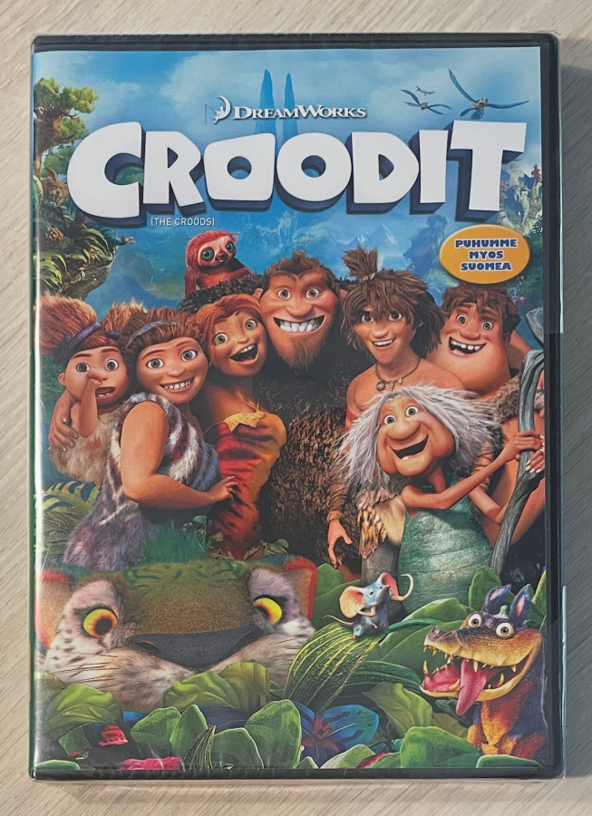 DreamWorks: CROODIT (2013) puhuttu suomeksi (UUSI)