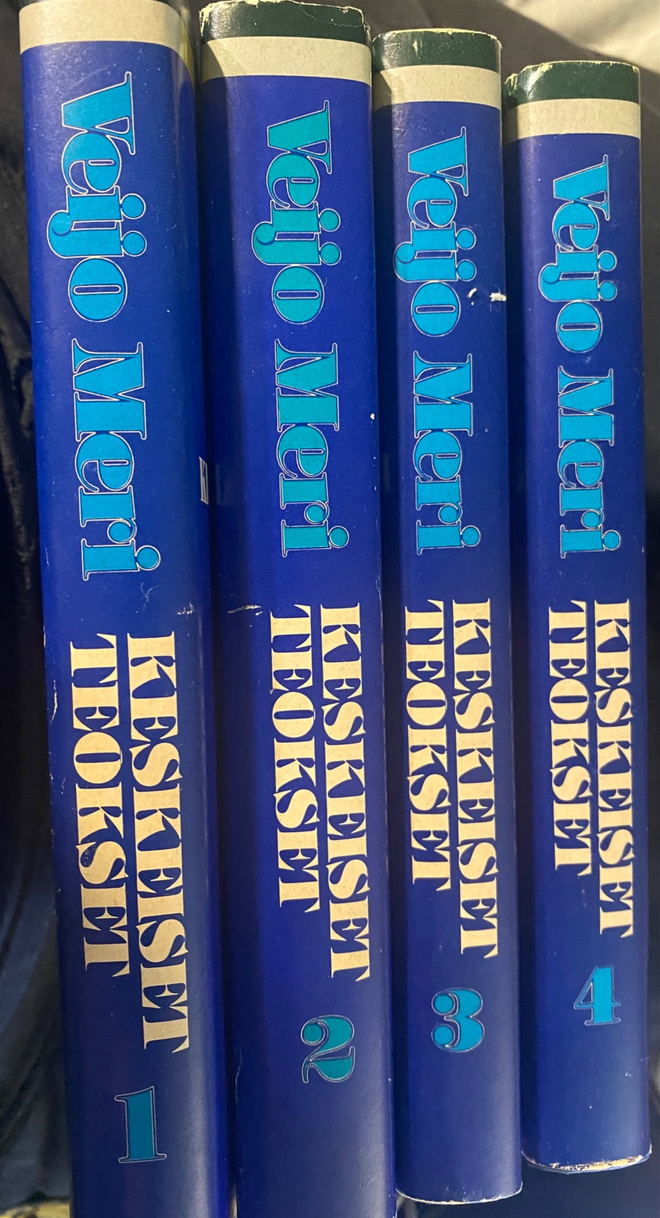 Veijo Meri: Keskeiset teokset 1-4