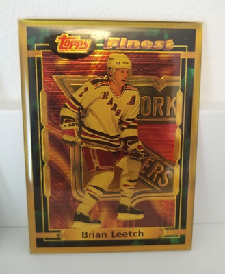 1994-96 Finest Bronze Brian Leetch #14