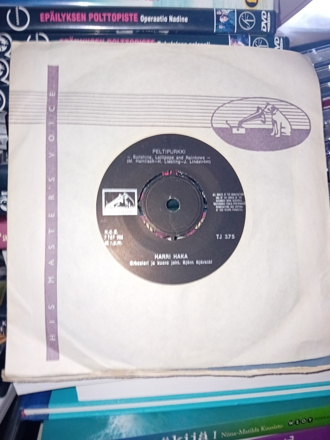 7" single Harri Haka : Peltipurkki ( SIS POSTIKULU  )