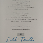 Erkki Tantun exlibriksiä (signeerattu, numeroitu) - pikkukuva 3