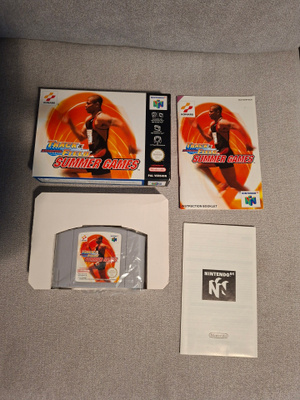 International Track & Field Summer Games (N64, CIB)