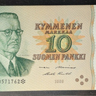 10 Markkaa 1980 tähti, Värivirhe / Tekoviallinen - pikkukuva 2