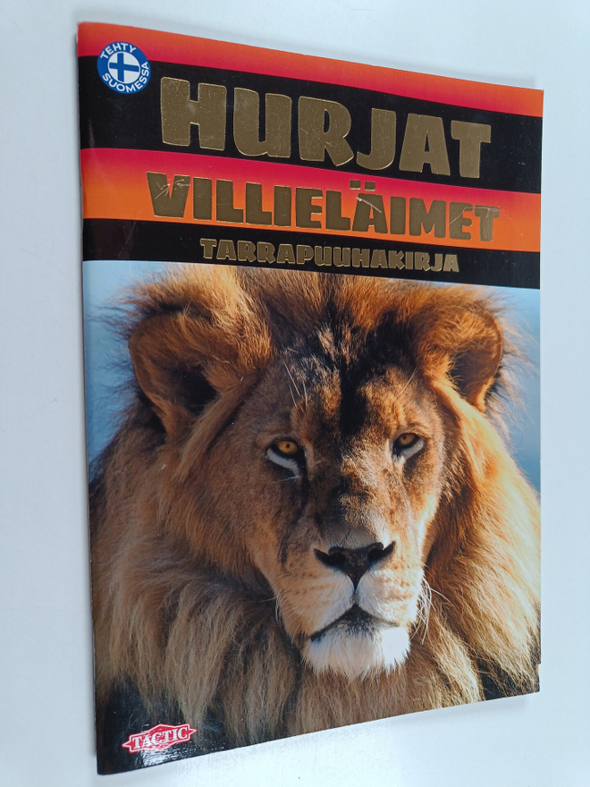 Hurjat villieläimet tarrapuuhakirja