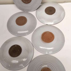 ARABIA,SCHILKIN, LAUTASET, 6 KPL - pikkukuva 3