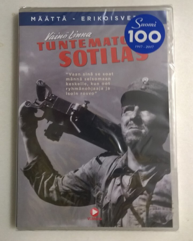 dvd, Tuntematon sotilas - Määttä erikoisversio * UUSI [sota]