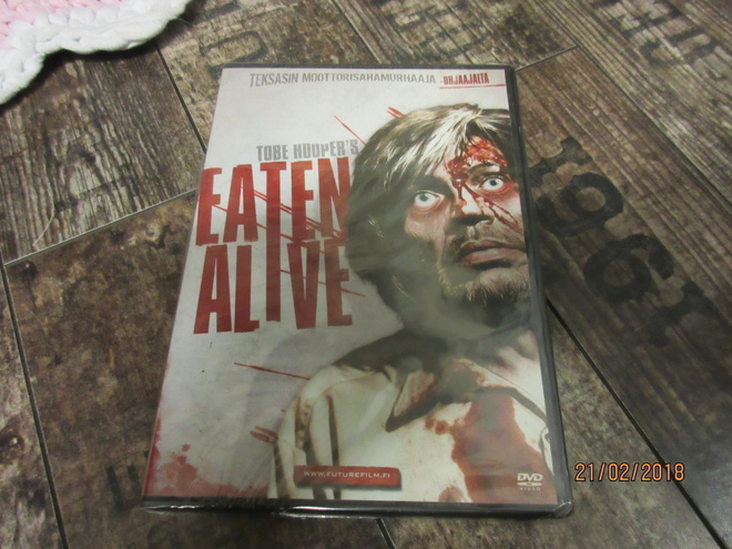 Eaten Alive dvd. *uusi* kauhu1977