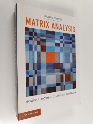 Roger A. Horn : Matrix analysis