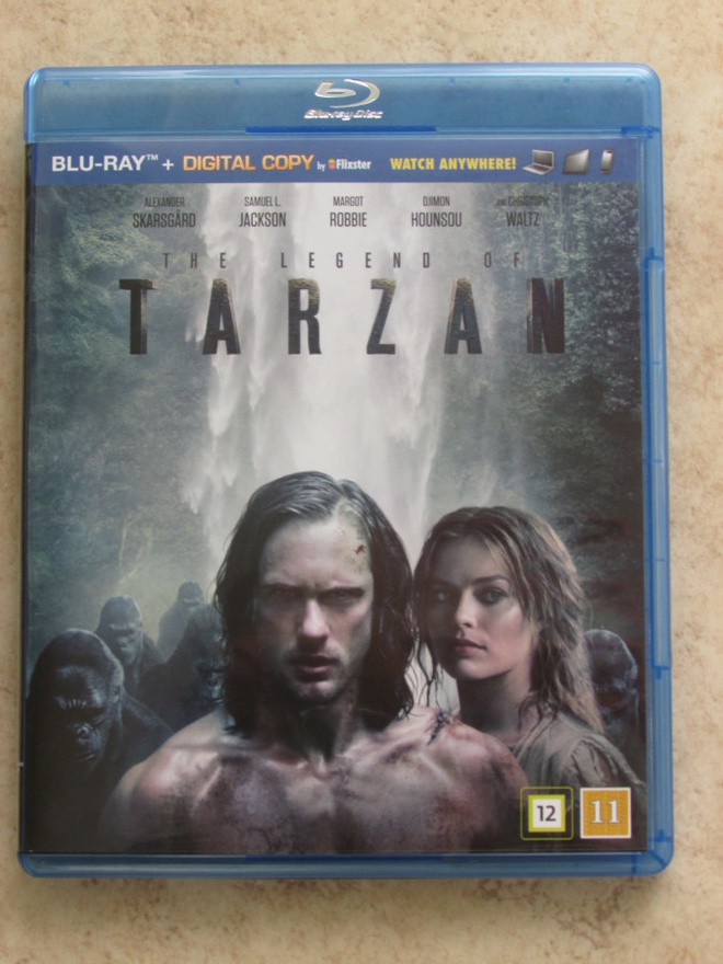 The Legend of Tarzan, blu-ray + dvd