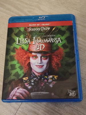 Liisa ihmemaassa 3D BLU-RAY
