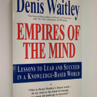 Denis Waitley : Empires of the mind : lessons to lead and... - pikkukuva 1