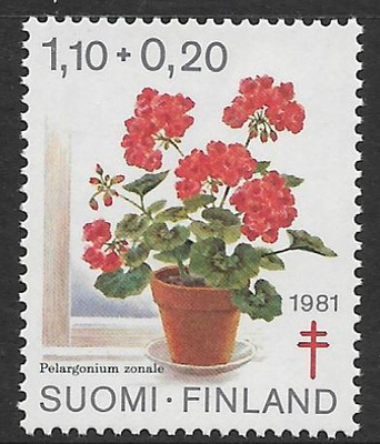 Tuberkuloosi 1,10+0,20mk 1981 (LAPE 885) **