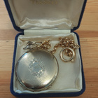 Tissot savonette kullattu taskukello - pikkukuva 1