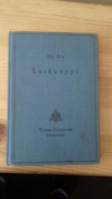 Efr.Elo : Laskuoppi 1924 ja 1936