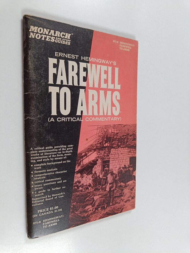 Lawrence Klibbe : Ernest Hemingway's "A Farewell to Arms"...