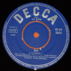 7" JUHANI MARKOLA - Jos Itken, Jos Nauran - single 1965 EX - pikkukuva 2