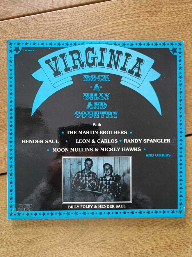 AUCTION - V/A VIRGINIA ROCK-A-BILLY AND COUNTRY LP