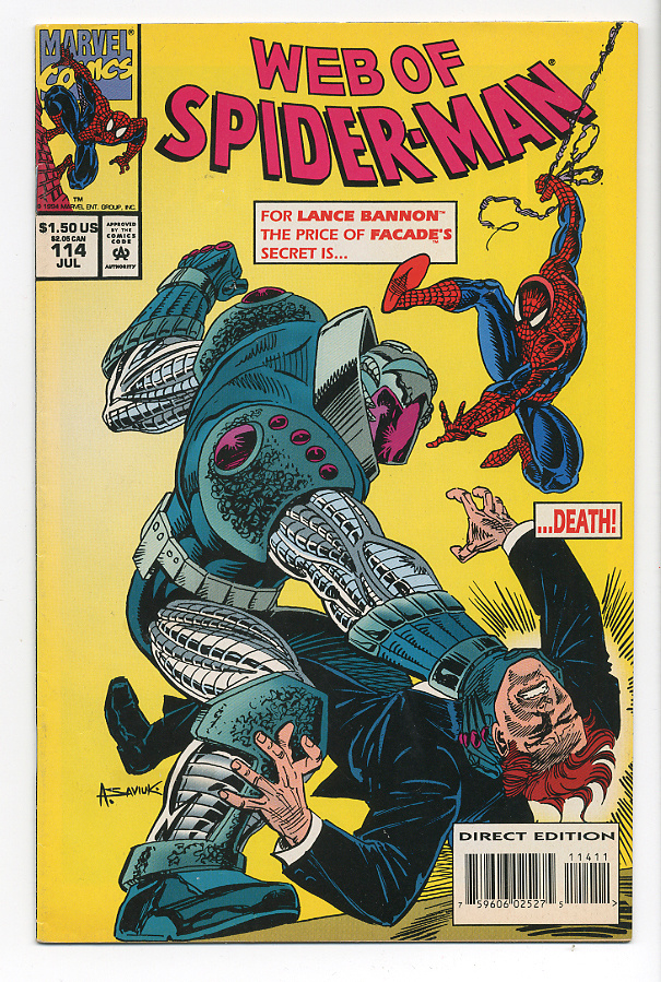 Web of Spider-Man #114 (Marvel, July 1994)