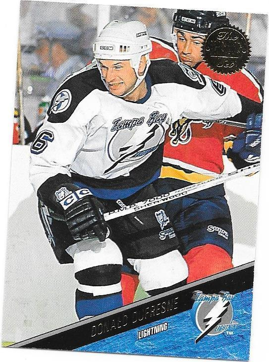 1993-94 LEAF #355 Donald Dufresne Tampa Bay Lightning