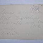 VANHA Postikortti Olympia 1912 Tukhoma Suomen Joukkue - pikkukuva 2